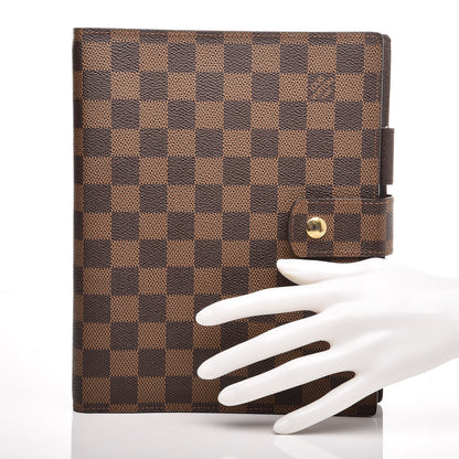 Louis Vuitton Damier Ebene Large Ring Agenda Cover 2 of 7