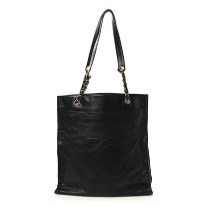 Chanel Lambskin CC Shoulder Bag Black 1 of 10