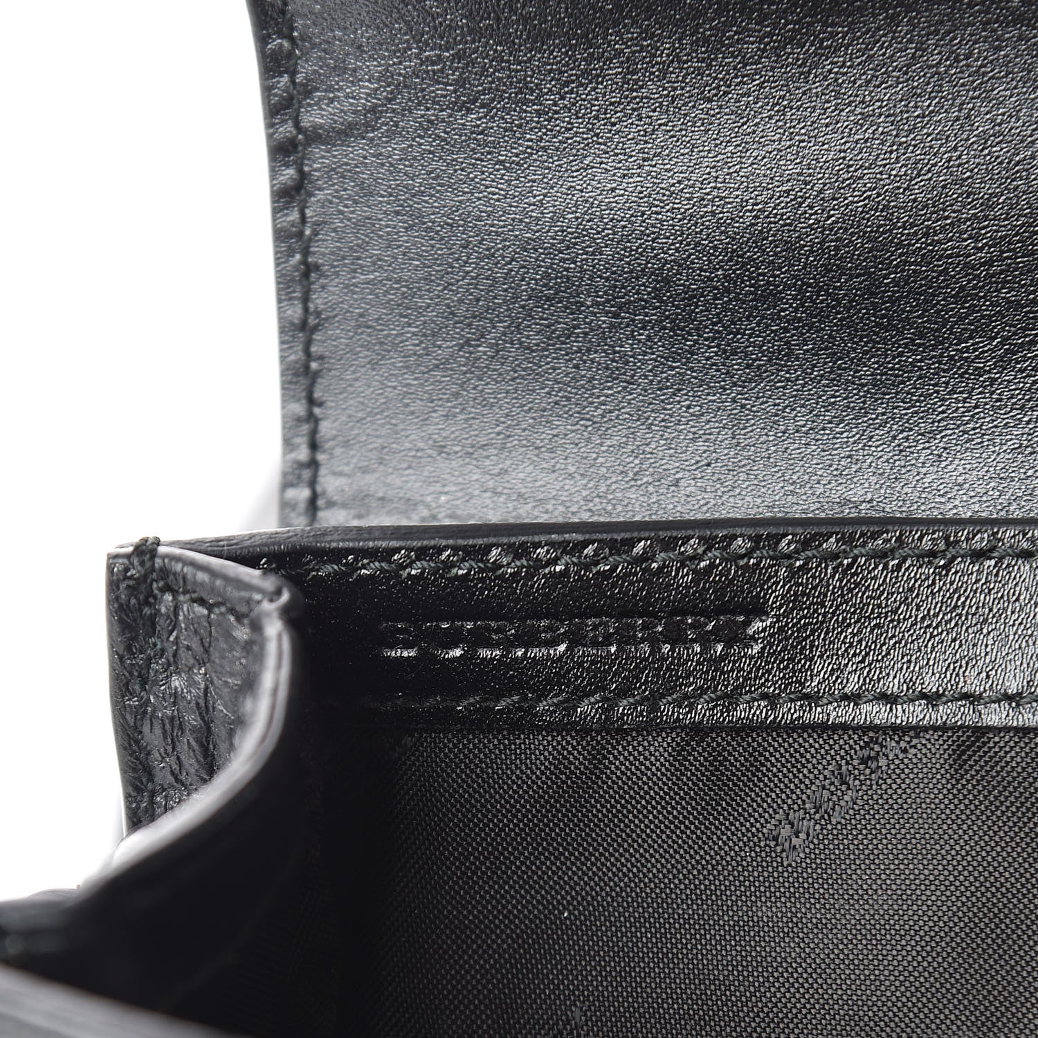 Burberry Grainy Calfskin Heritage Grain Mini Crossbody Bag Black 6 of 12