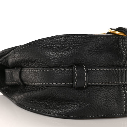 Chloe Calfskin Mini Marcie Round Crossbody Bag Black 9 of 10