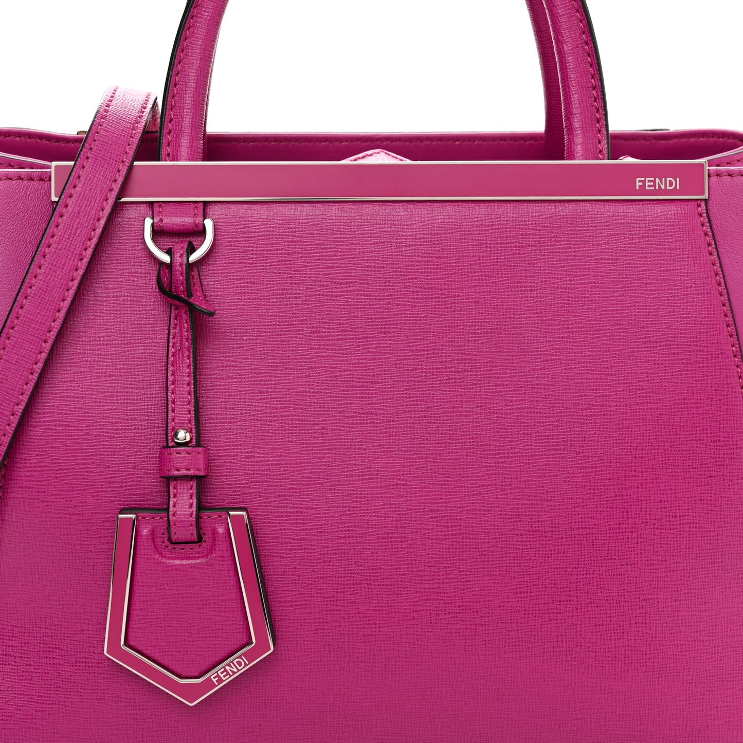 Vitello Elite Petite 2Jours Tote Magenta