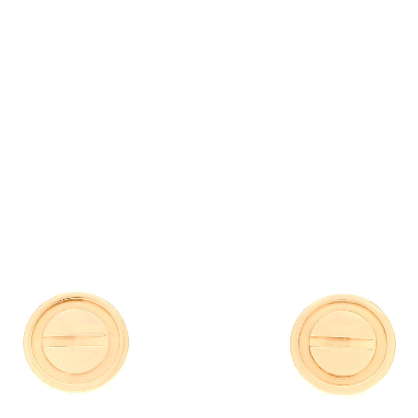 18K Yellow Gold LOVE Earrings