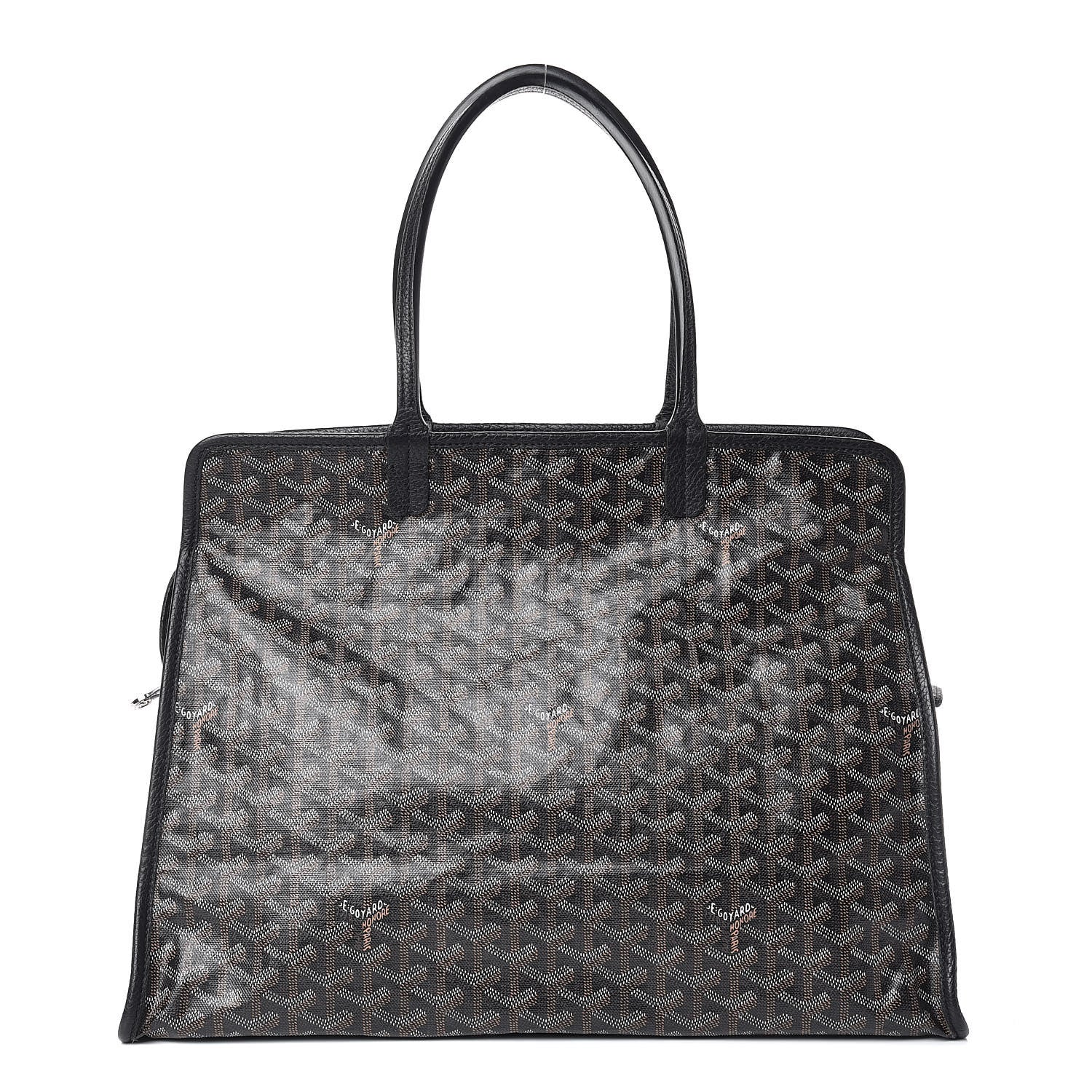 Goyard Goyardine Sac Hardy Pet Carrier PM Black 3 of 10