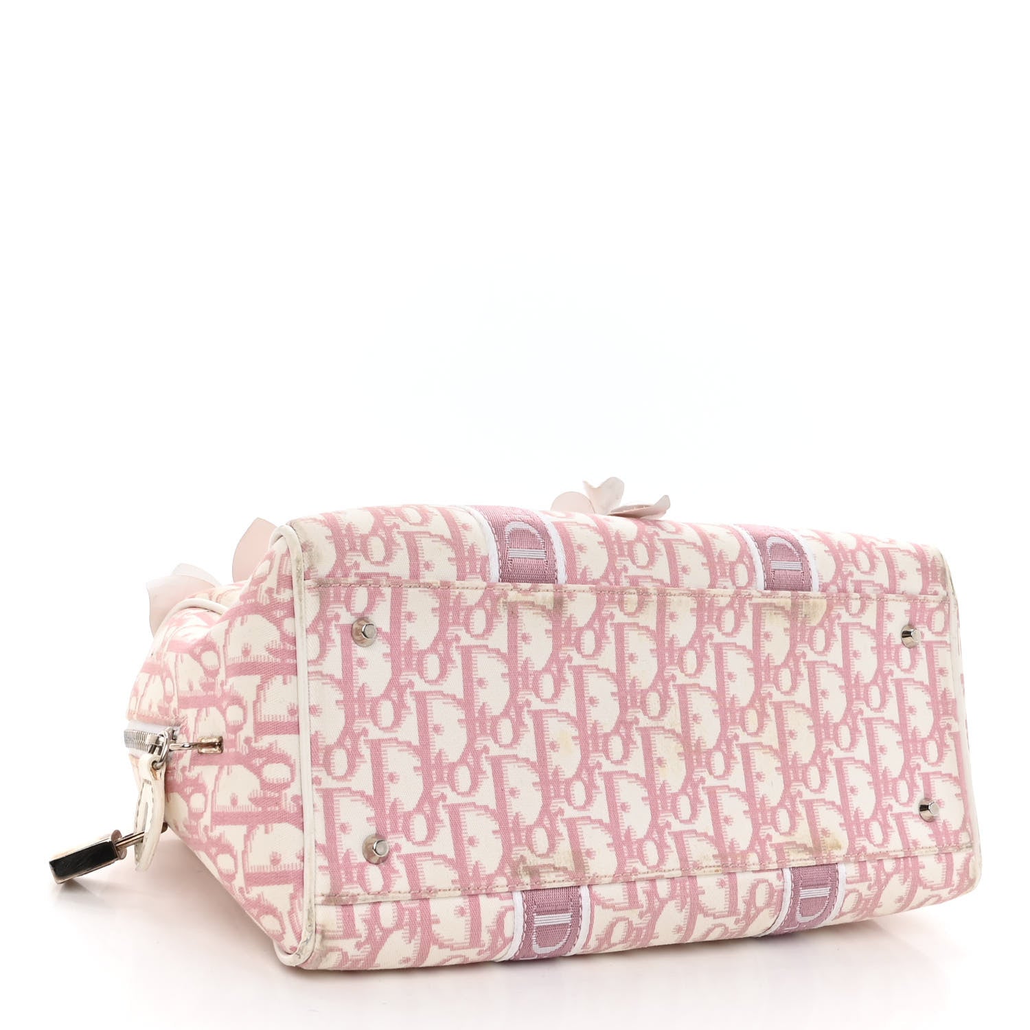 Christian Dior Monogram Girly Boston Pink 4 of 12