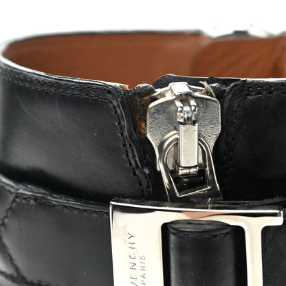 Givenchy Calfskin Double Buckle Ankle Boots 37 Black 12 of 12