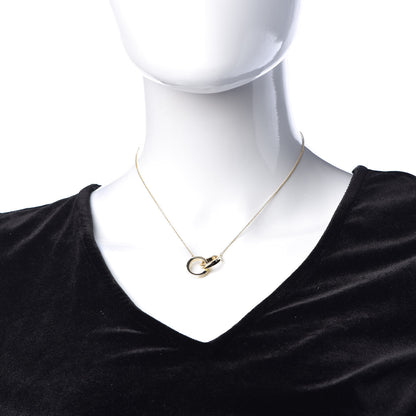 Tiffany 18K Yellow Gold 1837 Interlocking Circles Pendant Necklace 2 of 7