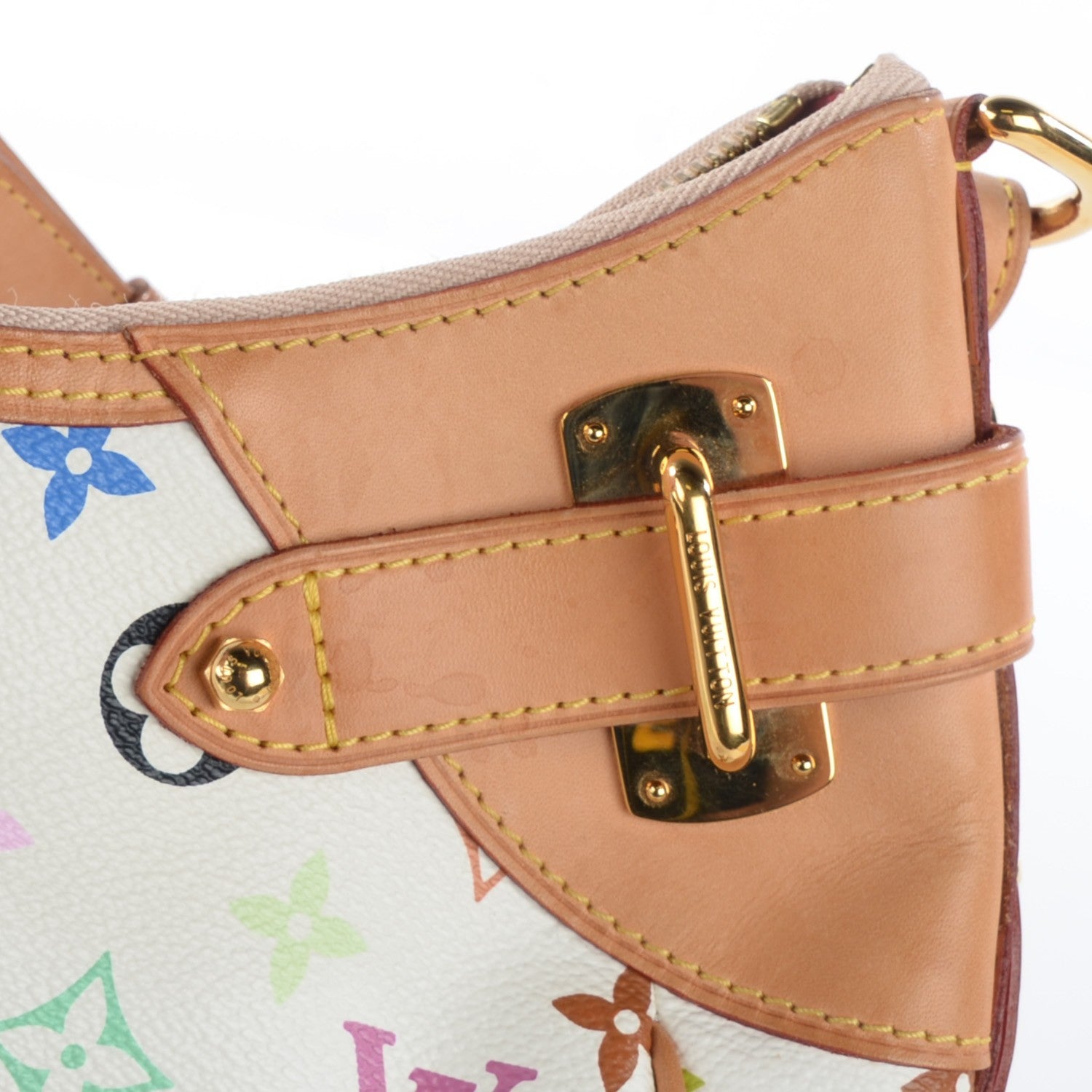 Louis Vuitton Monogram Multicolor Greta White 11 of 13