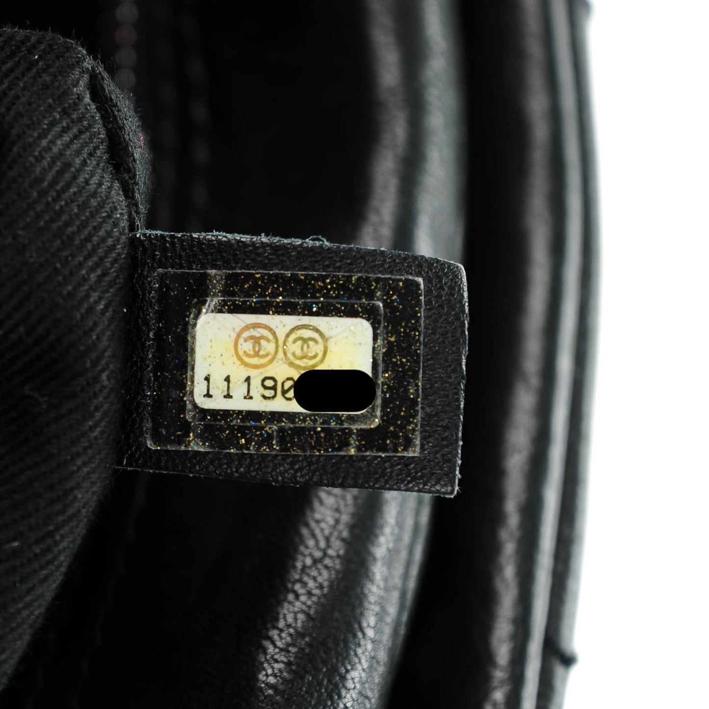 Calfskin Large Diamond Stitch Tote Black