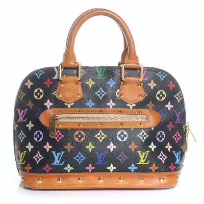 Louis Vuitton Monogram Multicolor Alma Black 1 of 8