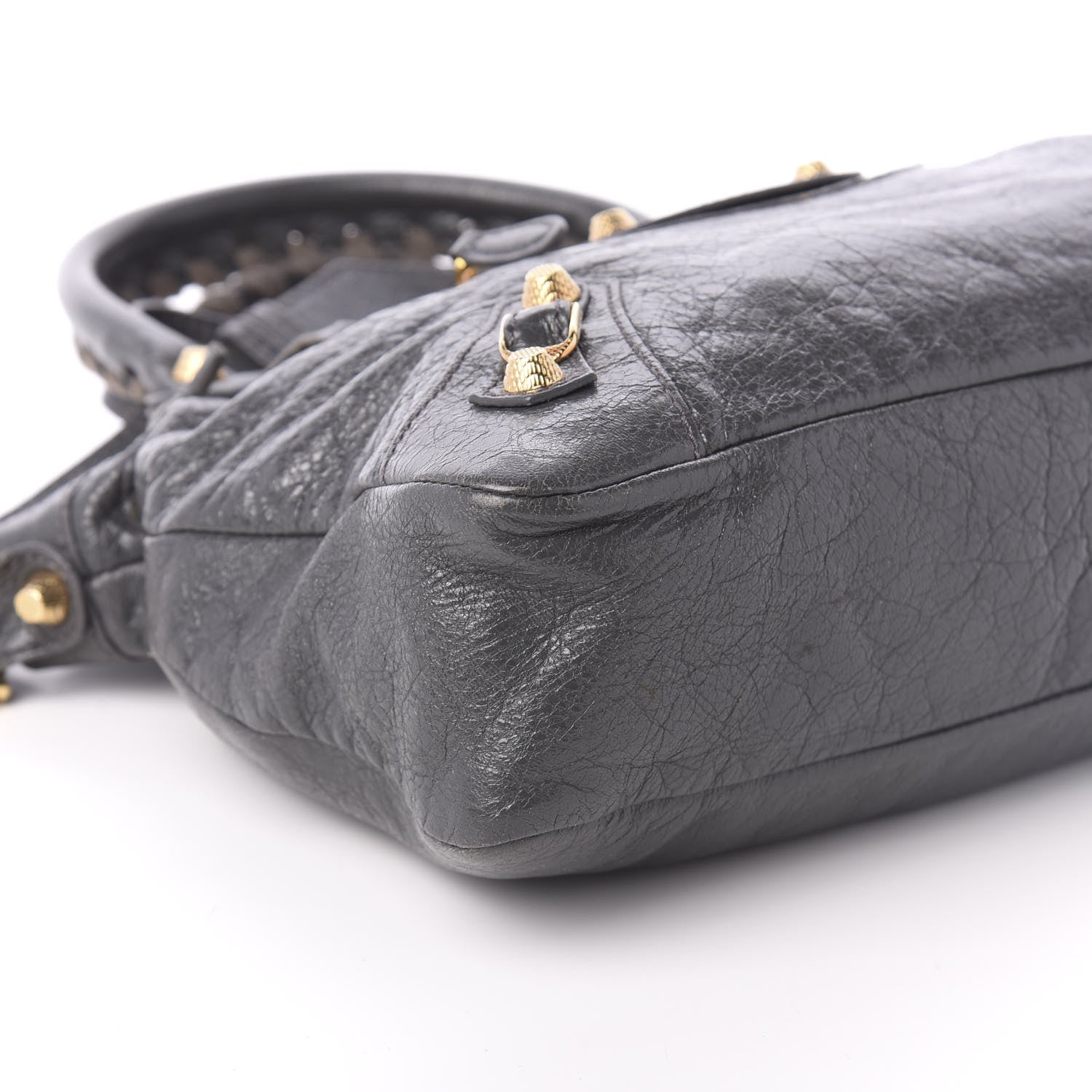Balenciaga Agneau Giant 12 Gold Hardware Town Gris Fossile 7 of 11