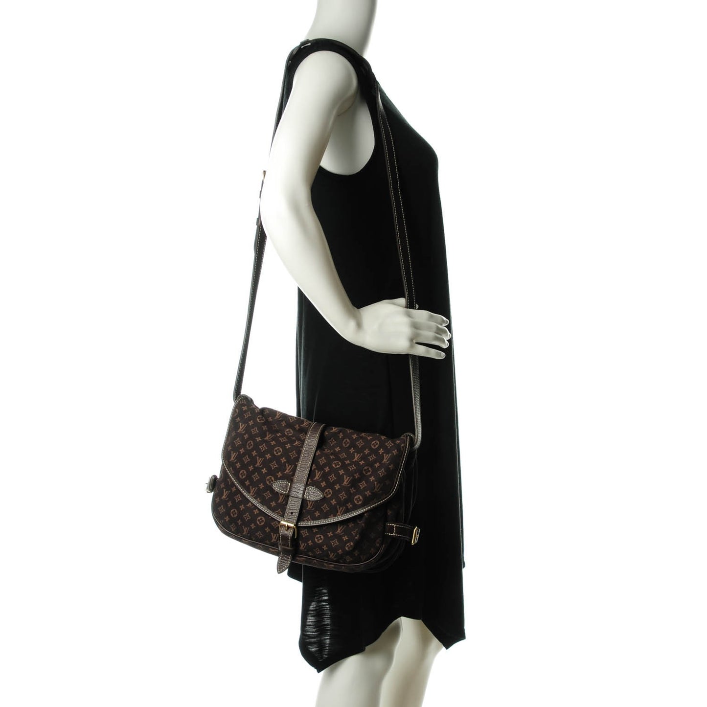 Monogram Mini Lin Saumur Ebene