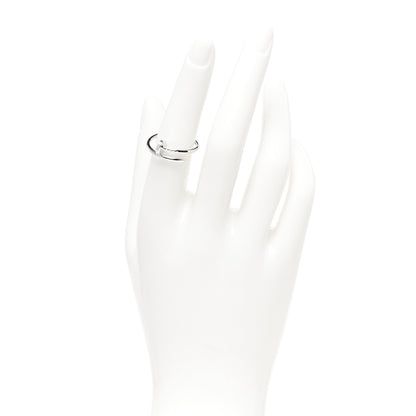 Cartier 18K White Gold Small Juste Un Clou Ring 54 6.75 4 of 5