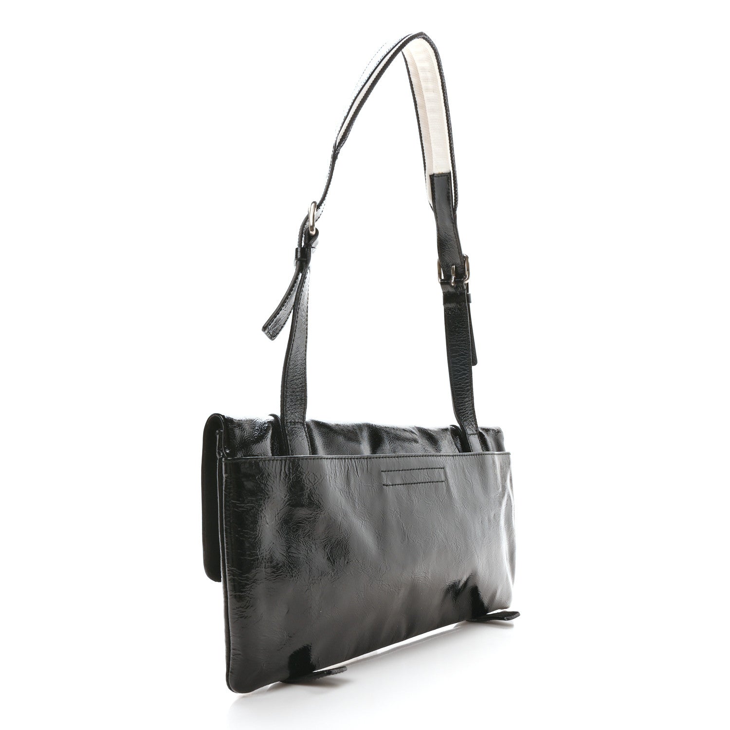 Miu Miu Vernice Tracholla Bag Black 3 of 10