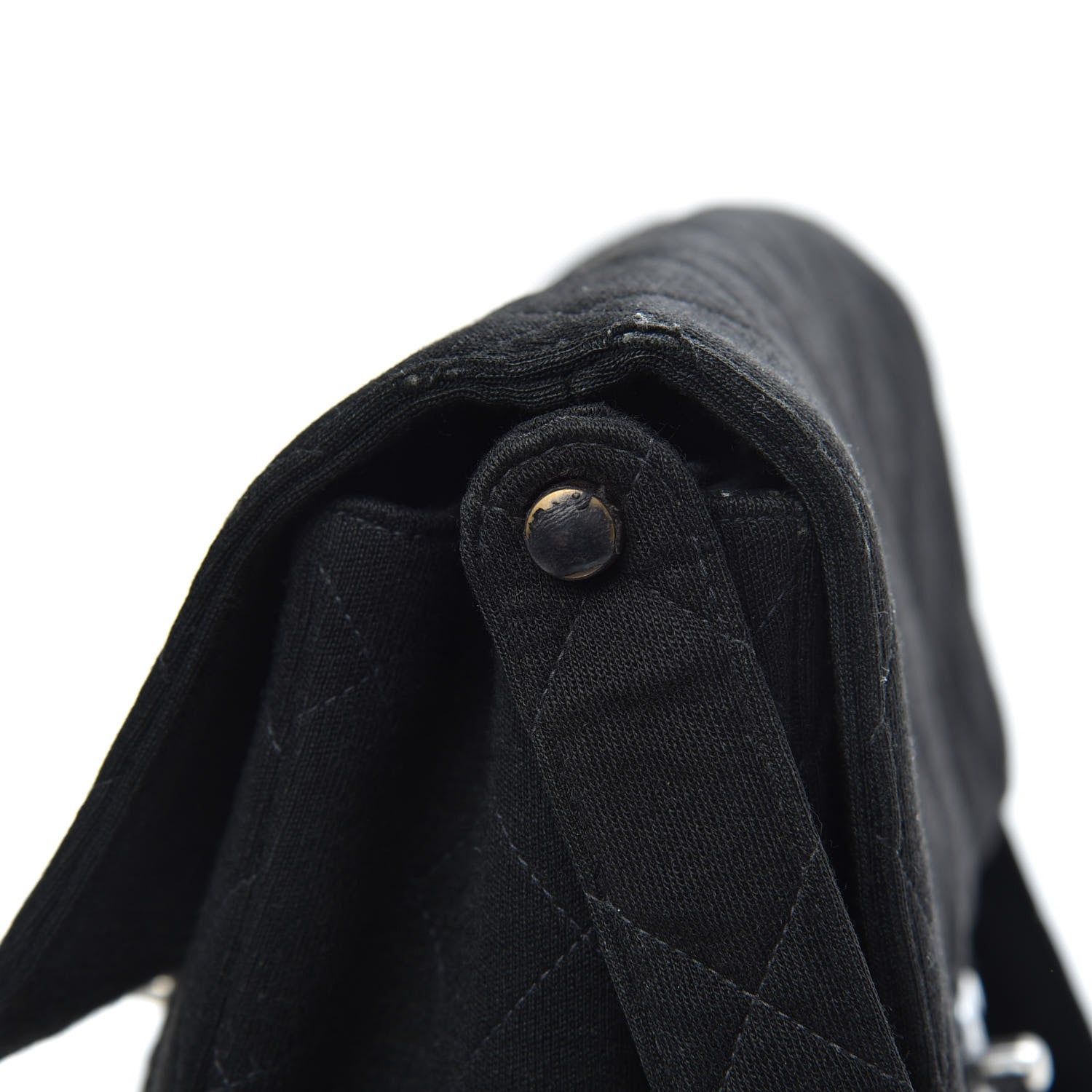 Chanel Jersey Quilted Double Sided Flap Black 15 of 15