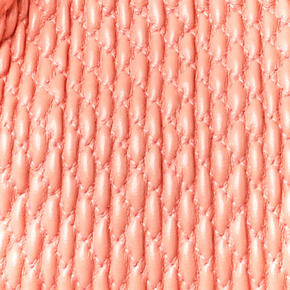 Bottega Veneta Lambskin Knit Small The Point Triangle Bag Peachy 7 of 9