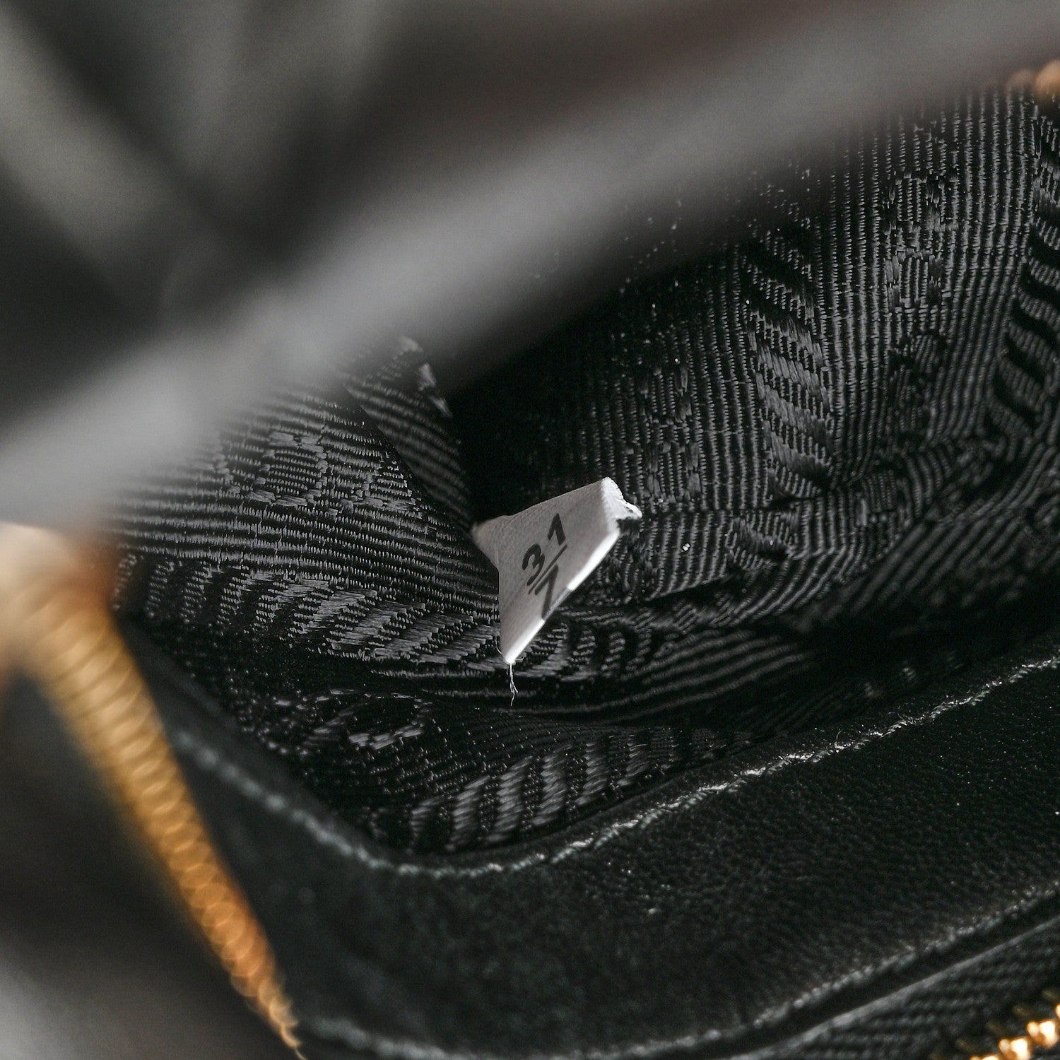 Prada Nappa Re-Nylon Triangle Quilted Patchwork System Flap Shoulder Bag Black 6 of 9