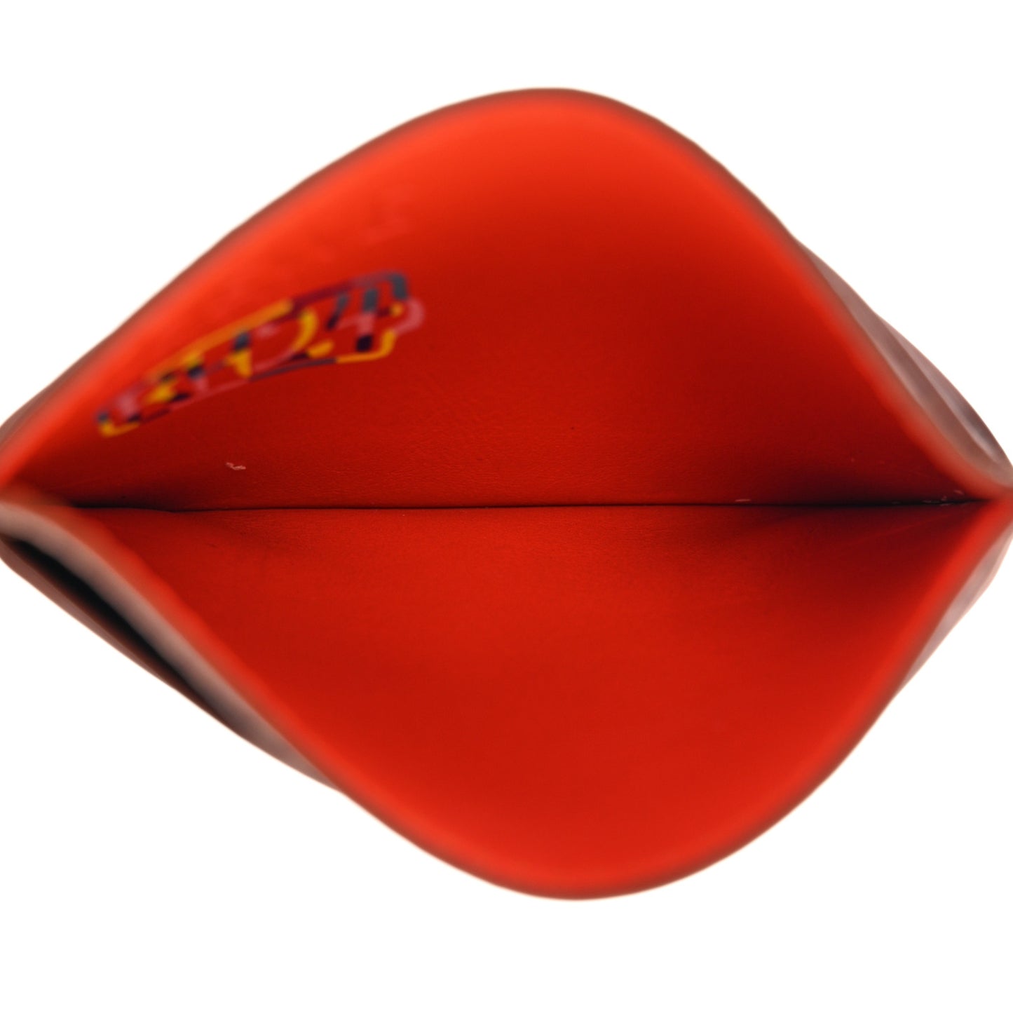 Calfskin Anxious Love Card Holder Brown