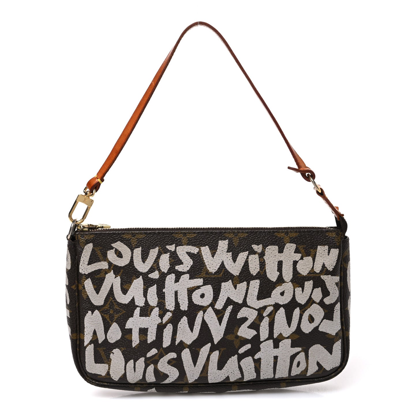 Monogram Graffiti Pochette Accessories Silver