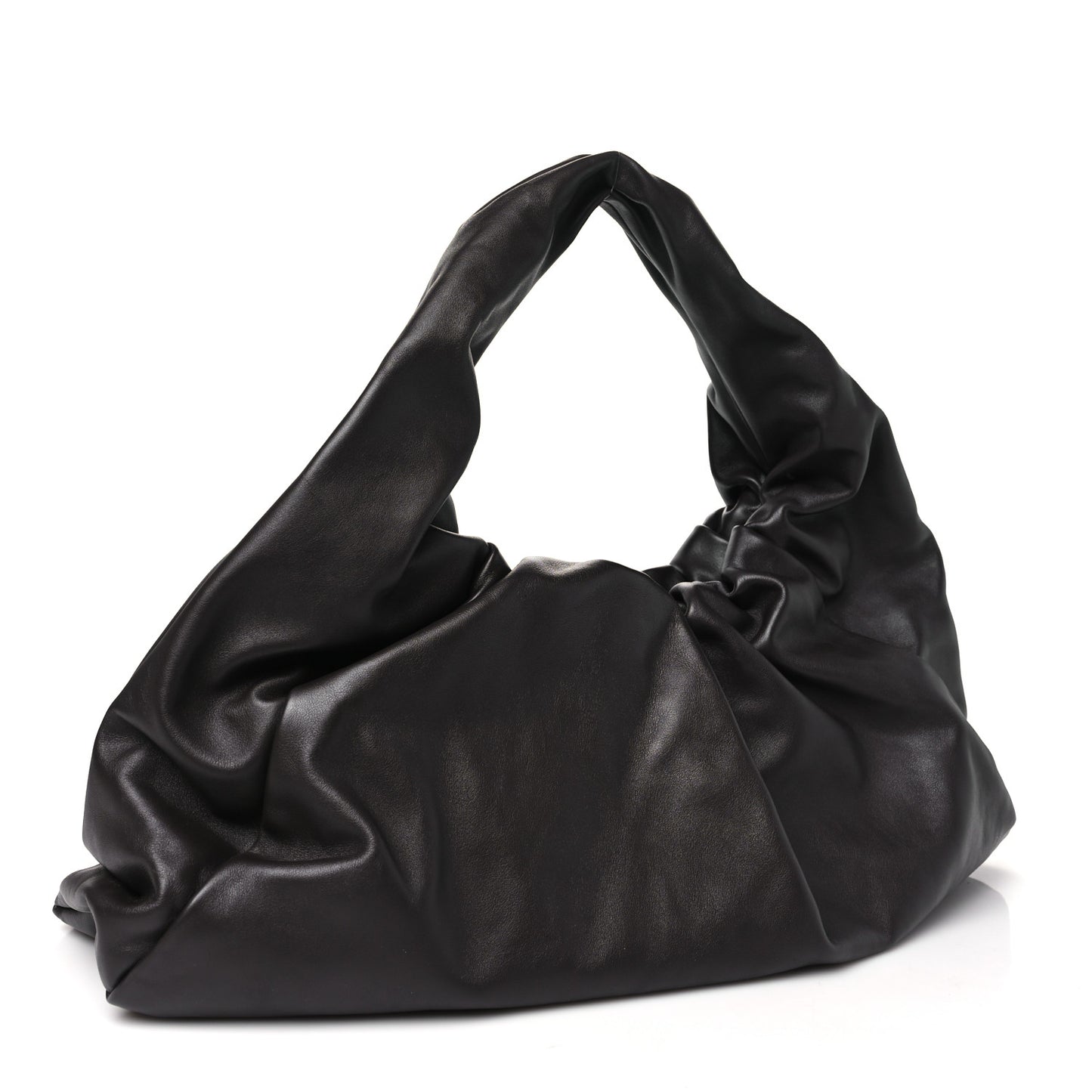 Smooth Butter Calfskin Large The Shoulder Pouch Brownie
