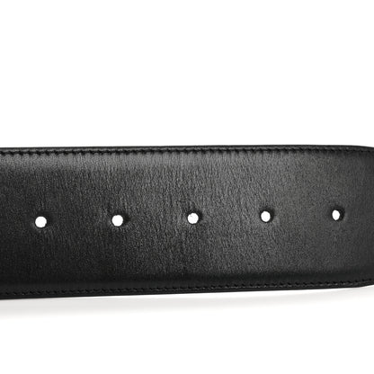 Celine Smooth Calfskin Camrat Belt 75 30 Black 5 of 7