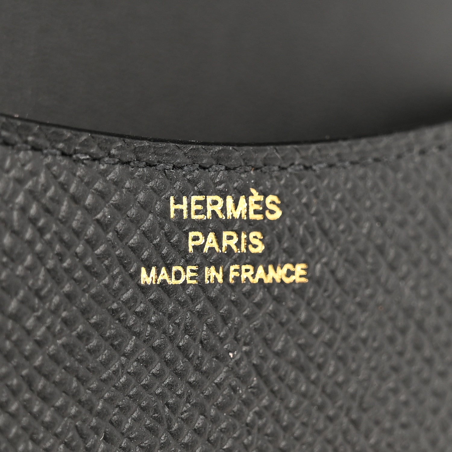 Hermes Epsom Constance Slim Wallet Black 7 of 8