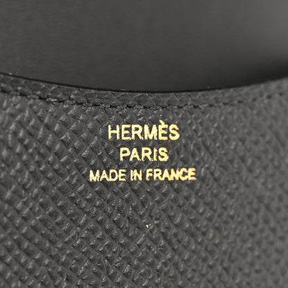 Hermes Epsom Constance Slim Wallet Black 7 of 8