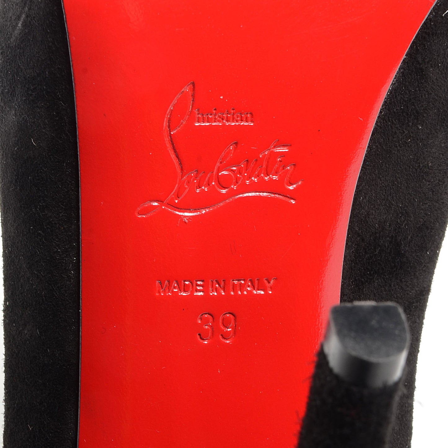 Suede Flo 120 Pumps 39 Black