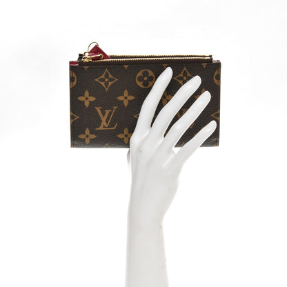 Louis Vuitton Monogram Adele Compact Wallet Fuchsia 2 of 7