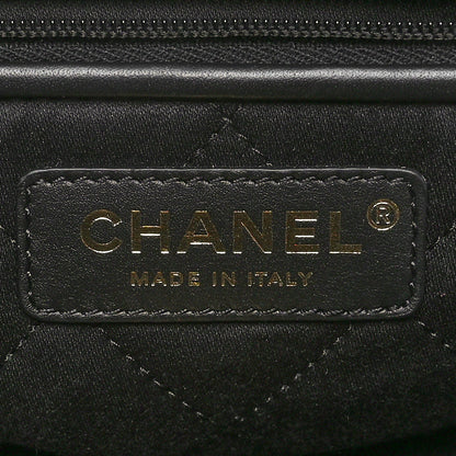 Chanel Shiny Calfskin Quilted Small Chanel 22 Black 7 of 11