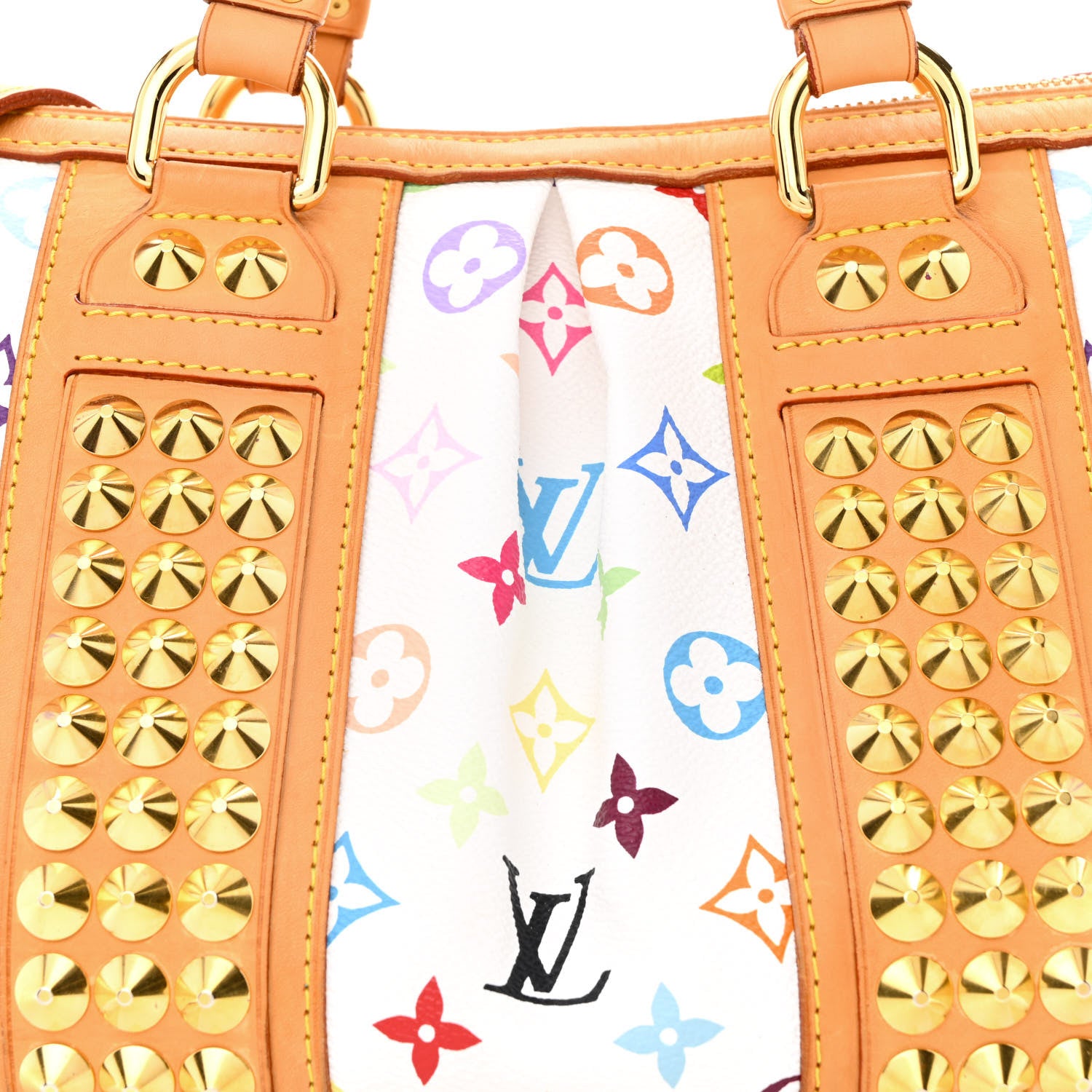 Louis Vuitton Monogram Multicolor Courtney MM White 8 of 12