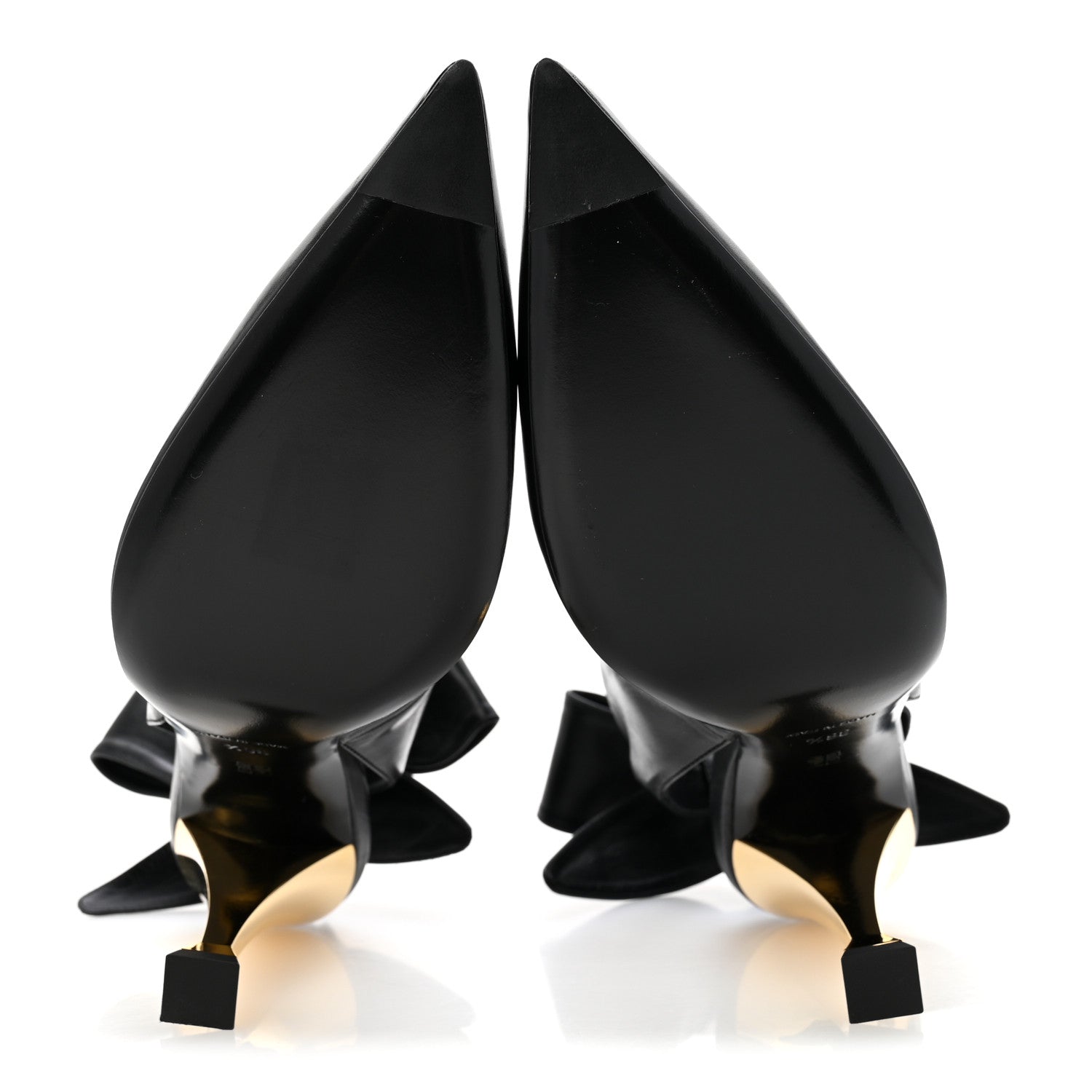 Givenchy Calfskin Beauw Slingback Pumps  36.5 Black 6 of 9