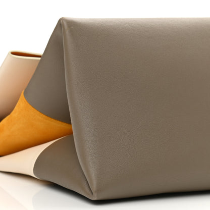 Celine Calfskin All Soft Shoulder Bag Cream 8 of 9