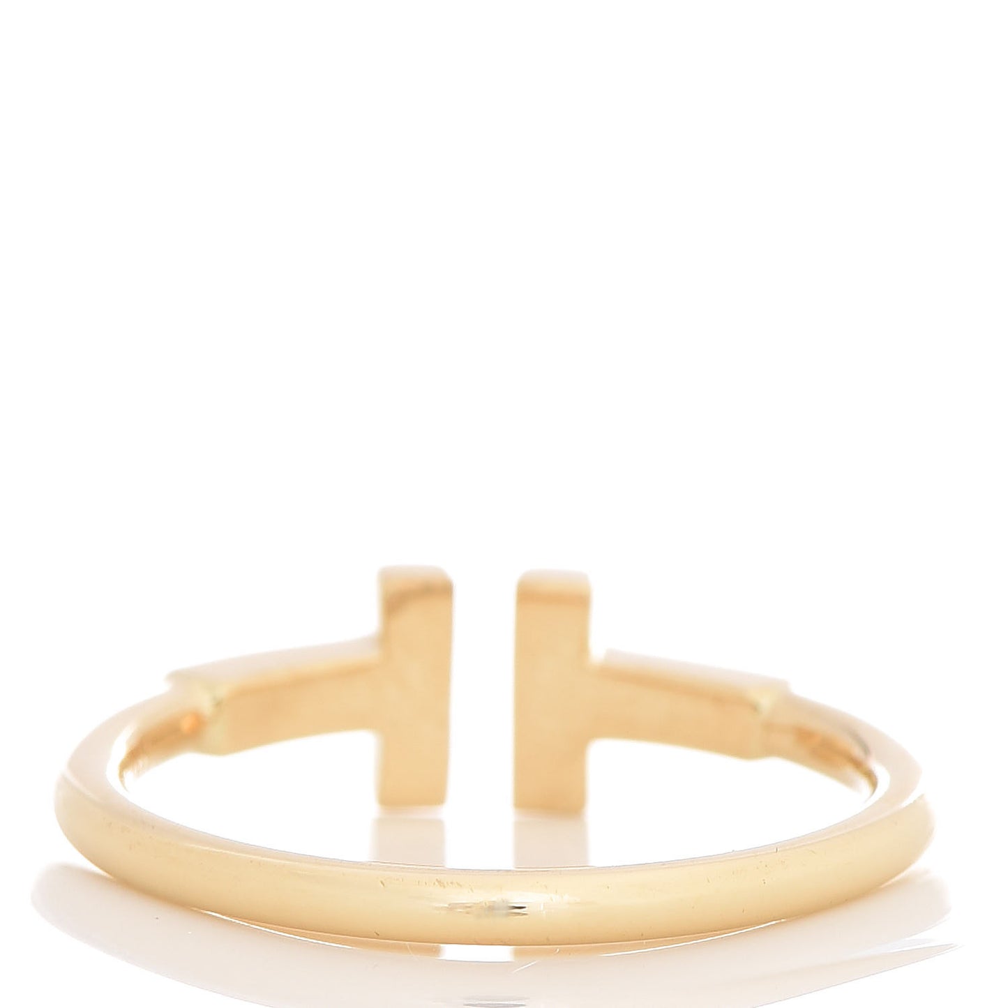 18K Yellow Gold T Wire Ring 53 6.5
