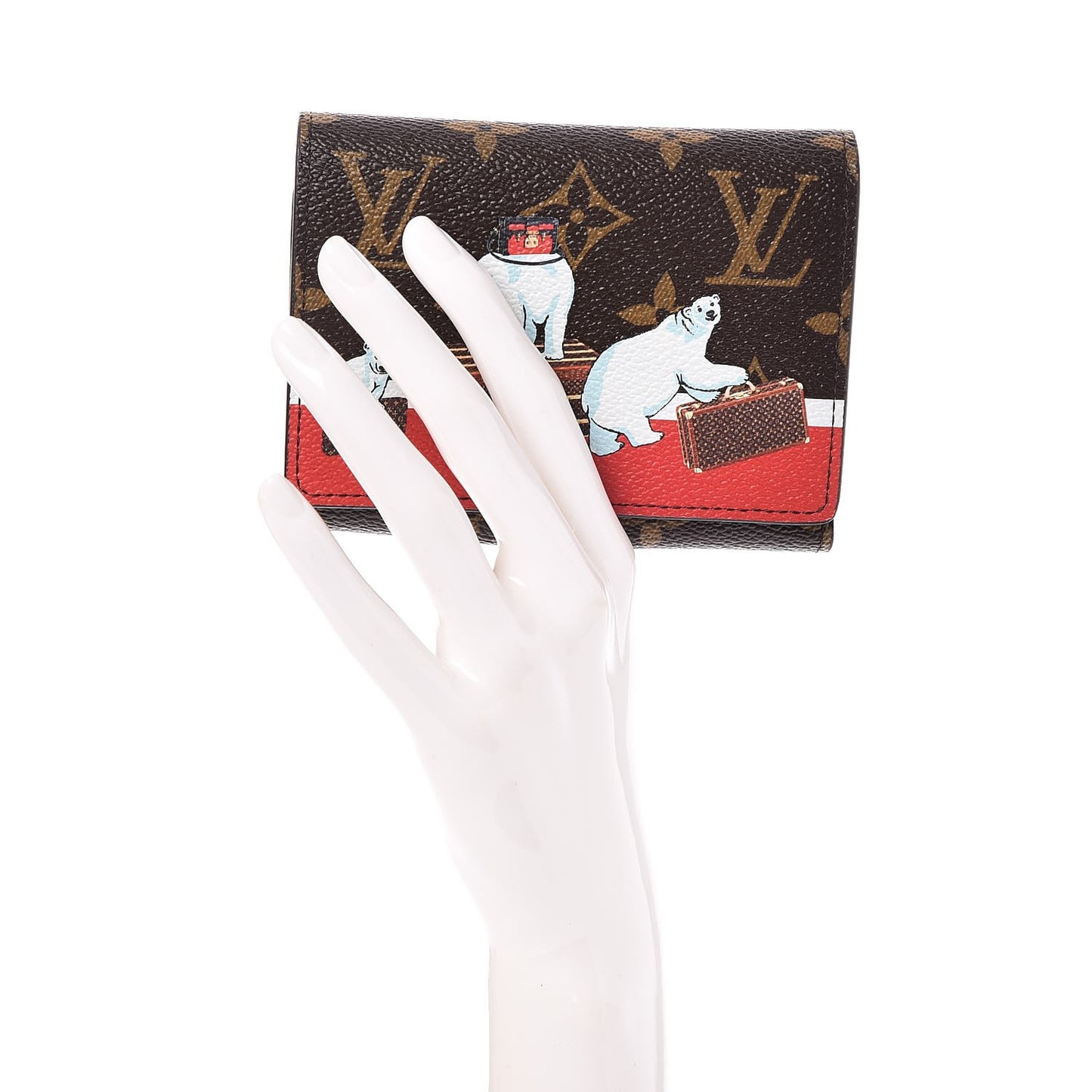 Monogram 2017 Christmas Animation Victorine Wallet