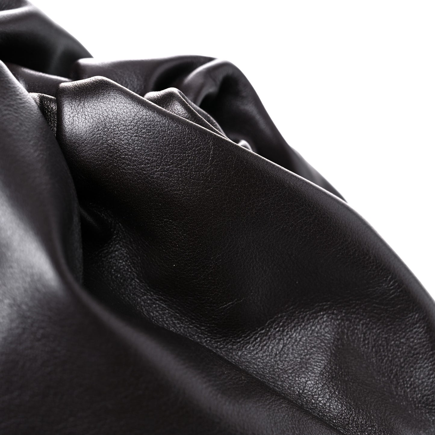 Smooth Butter Calf The Pouch Oversized Clutch Fondant