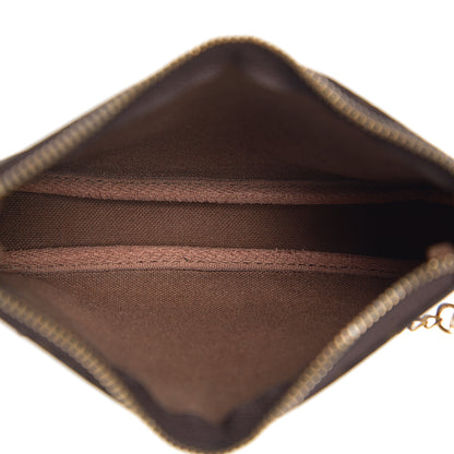 Louis Vuitton Monogram 2016 Christmas Animation Mini Pochette Accessories Rose Ballerine 4 of 7