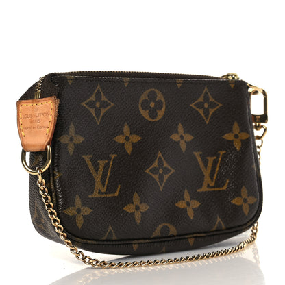 Louis Vuitton Monogram Complice Trunks and Bags Mini Pochette Accessories Beige 3 of 8