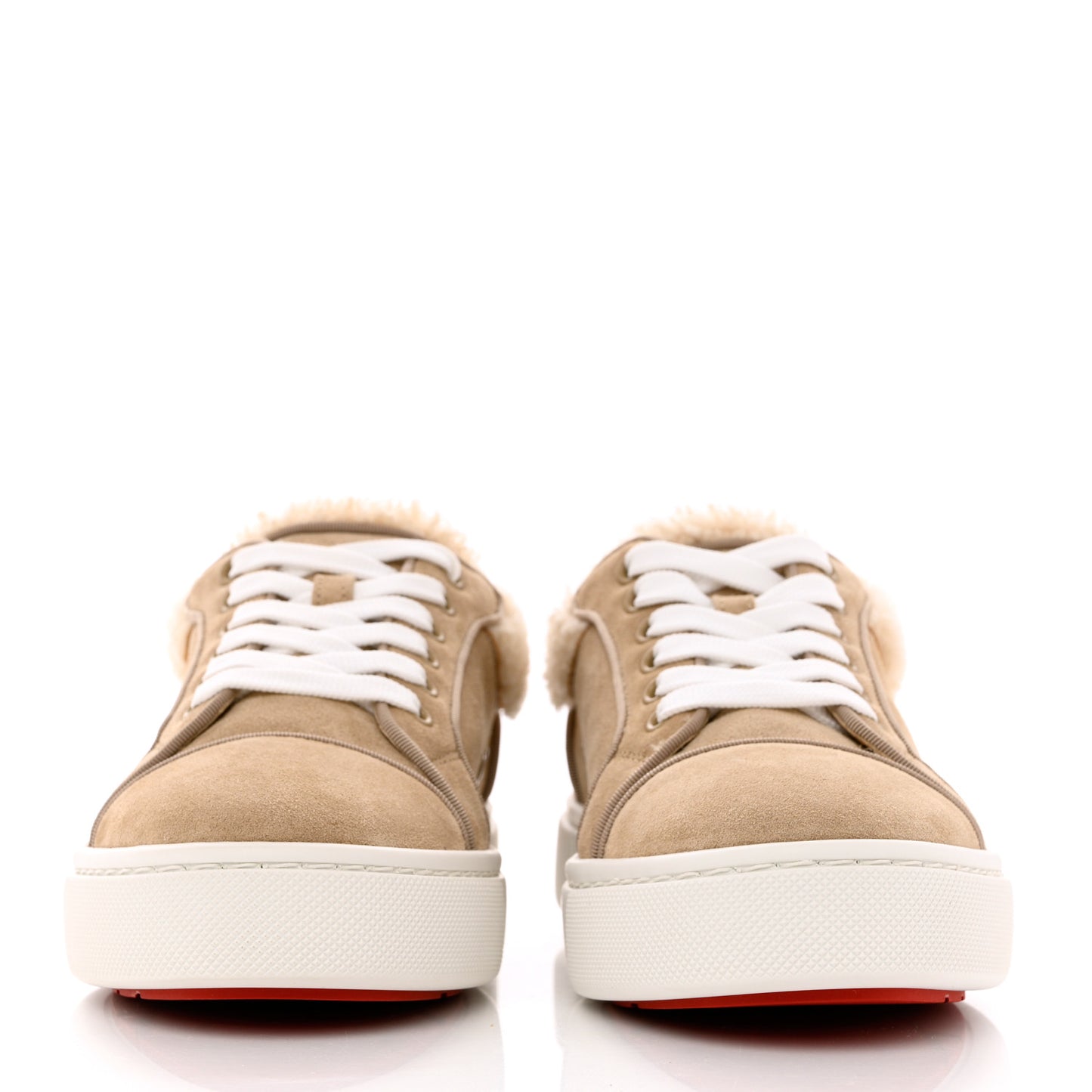 Suede Shearling Fun Vierissima Flat Sneakers 39 Atlas