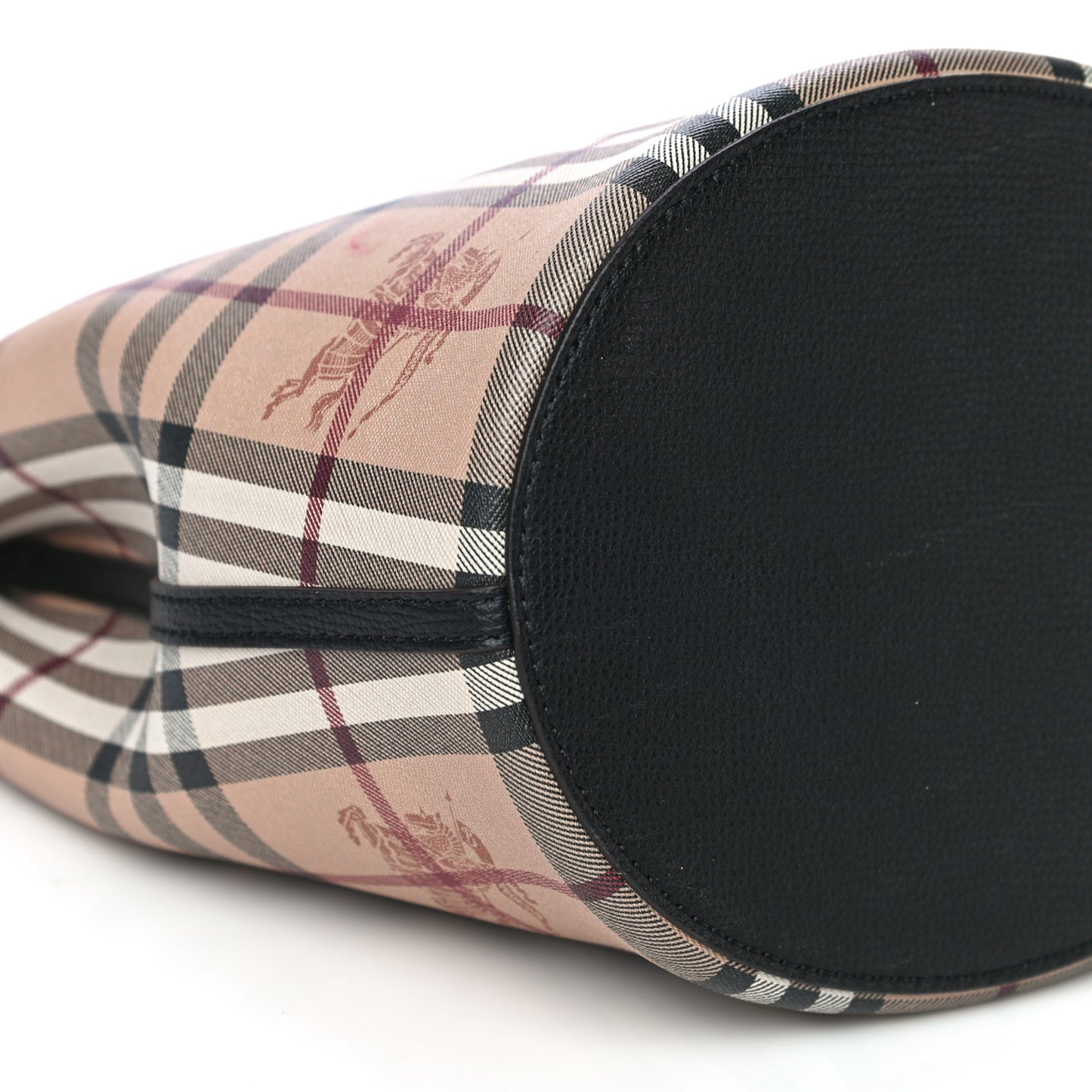 Haymarket Check Colours Small Lorne Bucket Crossbody Black