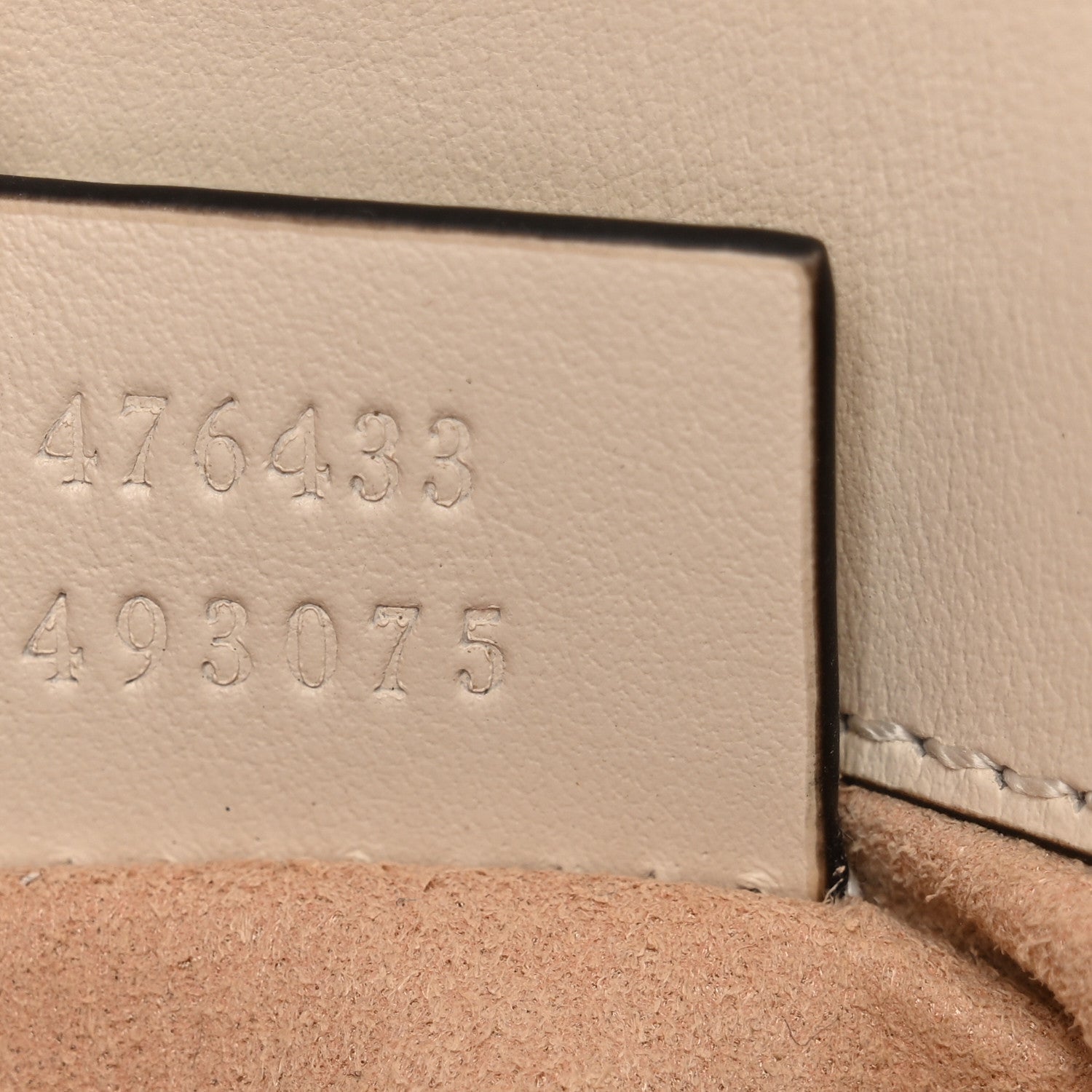 Gucci Calfskin Matelasse Super Mini GG Marmont Shoulder Bag White 7 of 11