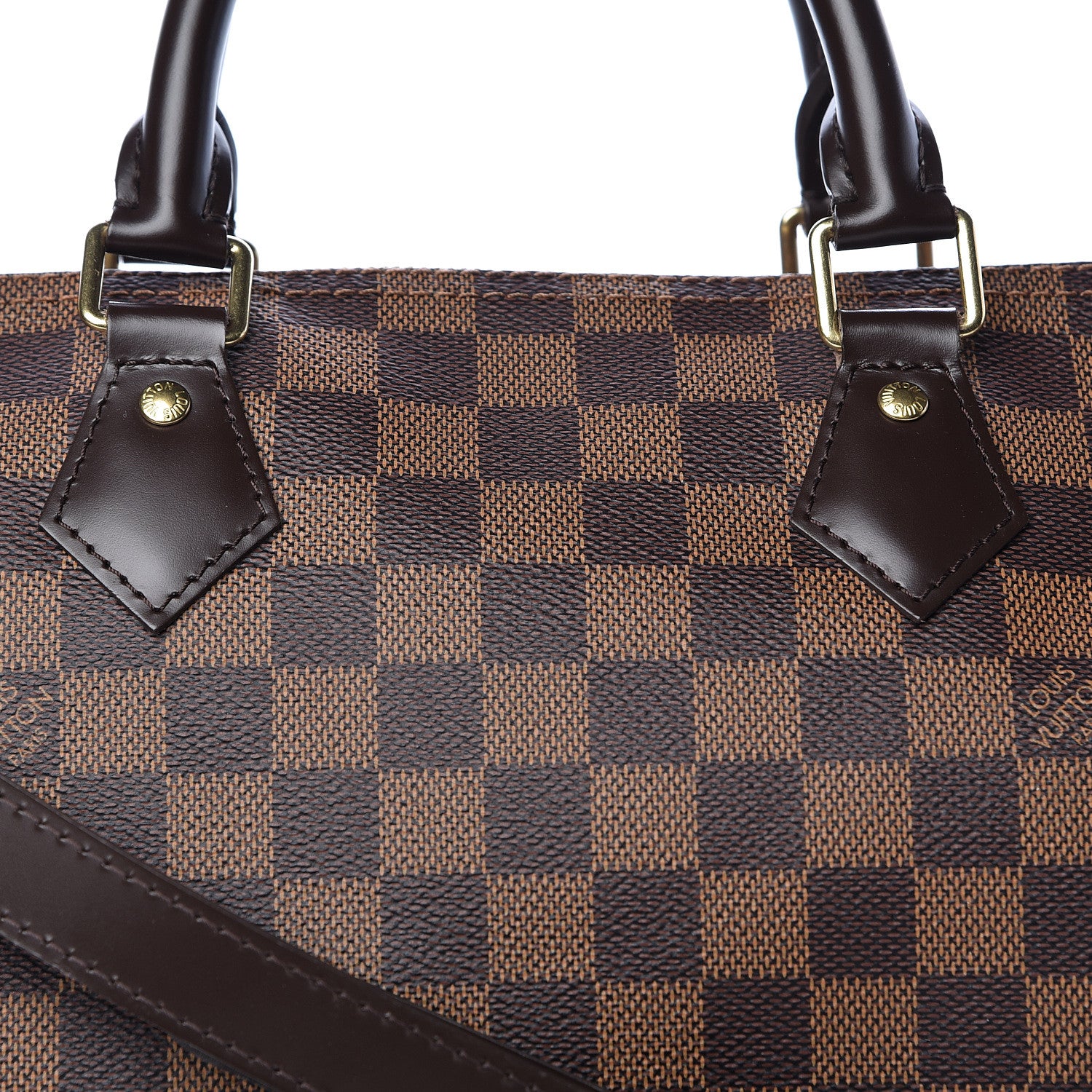 Louis Vuitton Damier Ebene Speedy Bandouliere 30 8 of 10