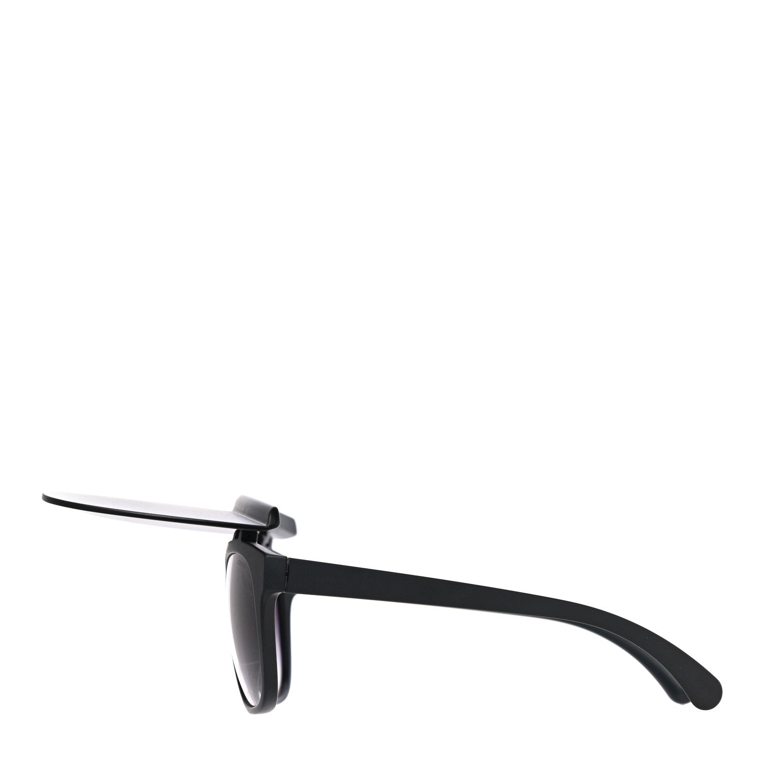 Chanel Acetate Visor Sunglasses 71046 Matte Black 2 of 9