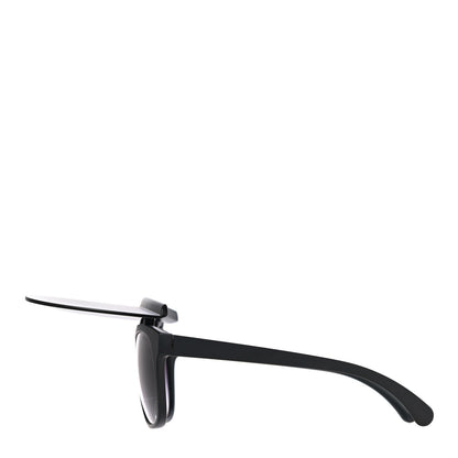 Chanel Acetate Visor Sunglasses 71046 Matte Black 2 of 9