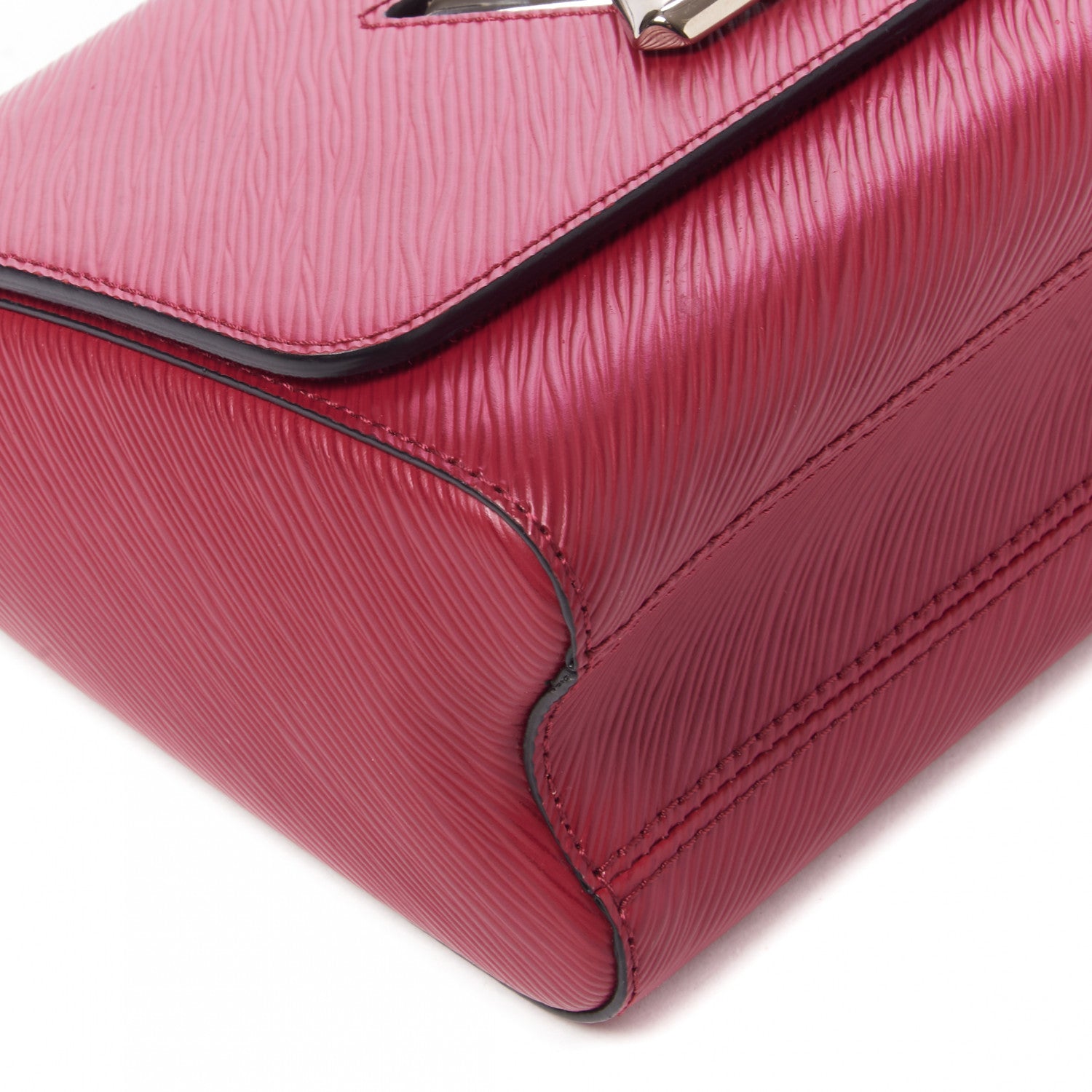 Louis Vuitton Epi Twist Shoulder Bag MM Fuchsia 6 of 9