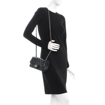 Chanel Caviar Quilted Mini Rectangular Flap Black 2 of 7