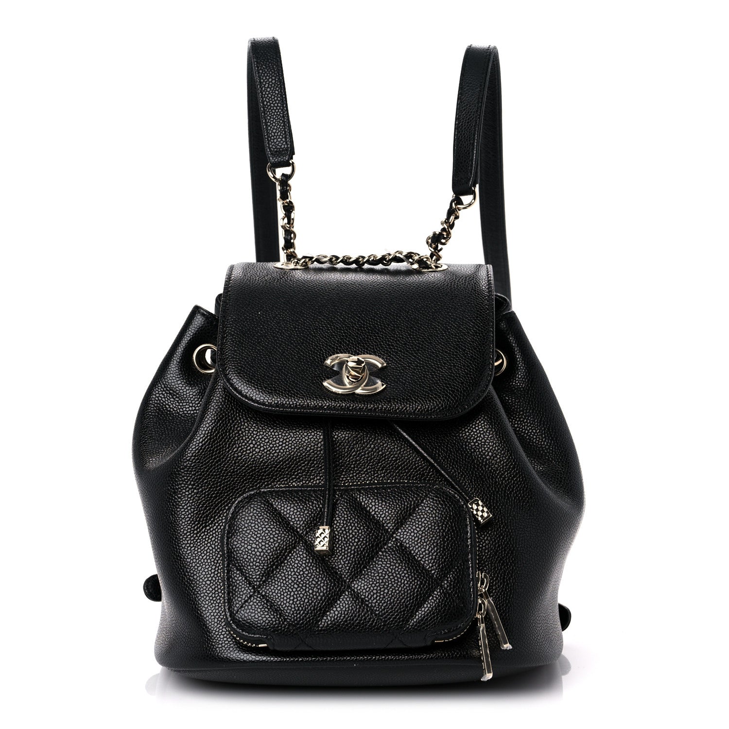 Chanel Caviar Quilted Mini Business Affinity Backpack Black 1 of 10