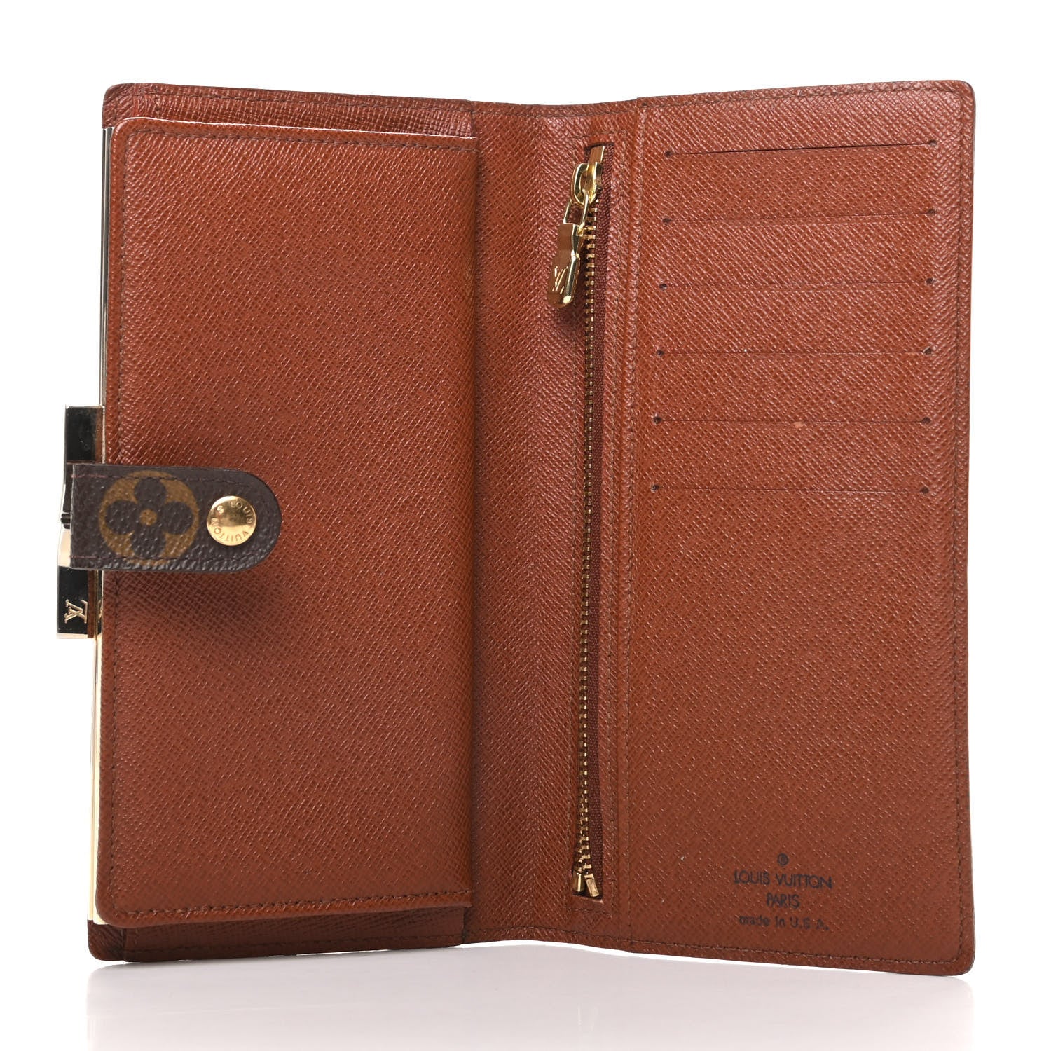 Louis Vuitton Monogram Continental French Purse Wallet 5 of 7
