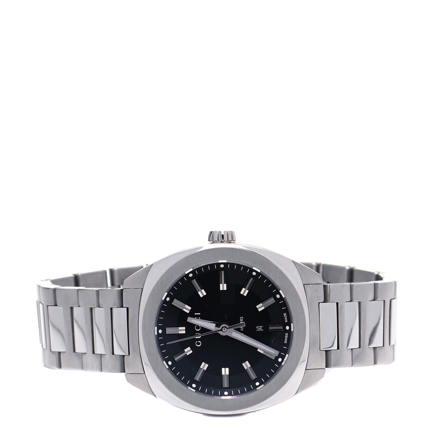 Gucci Stainless Steel 36mm G-Timeless Quartz Watch Black 2 of 6