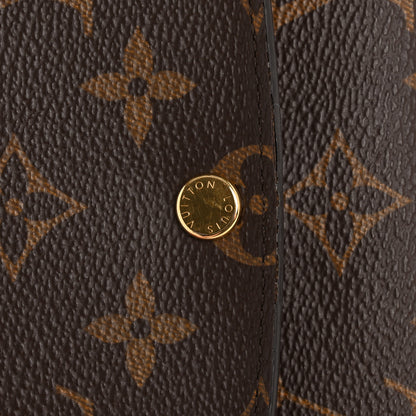 Louis Vuitton Monogram Emilie Wallet Rose Ballerine 9 of 10