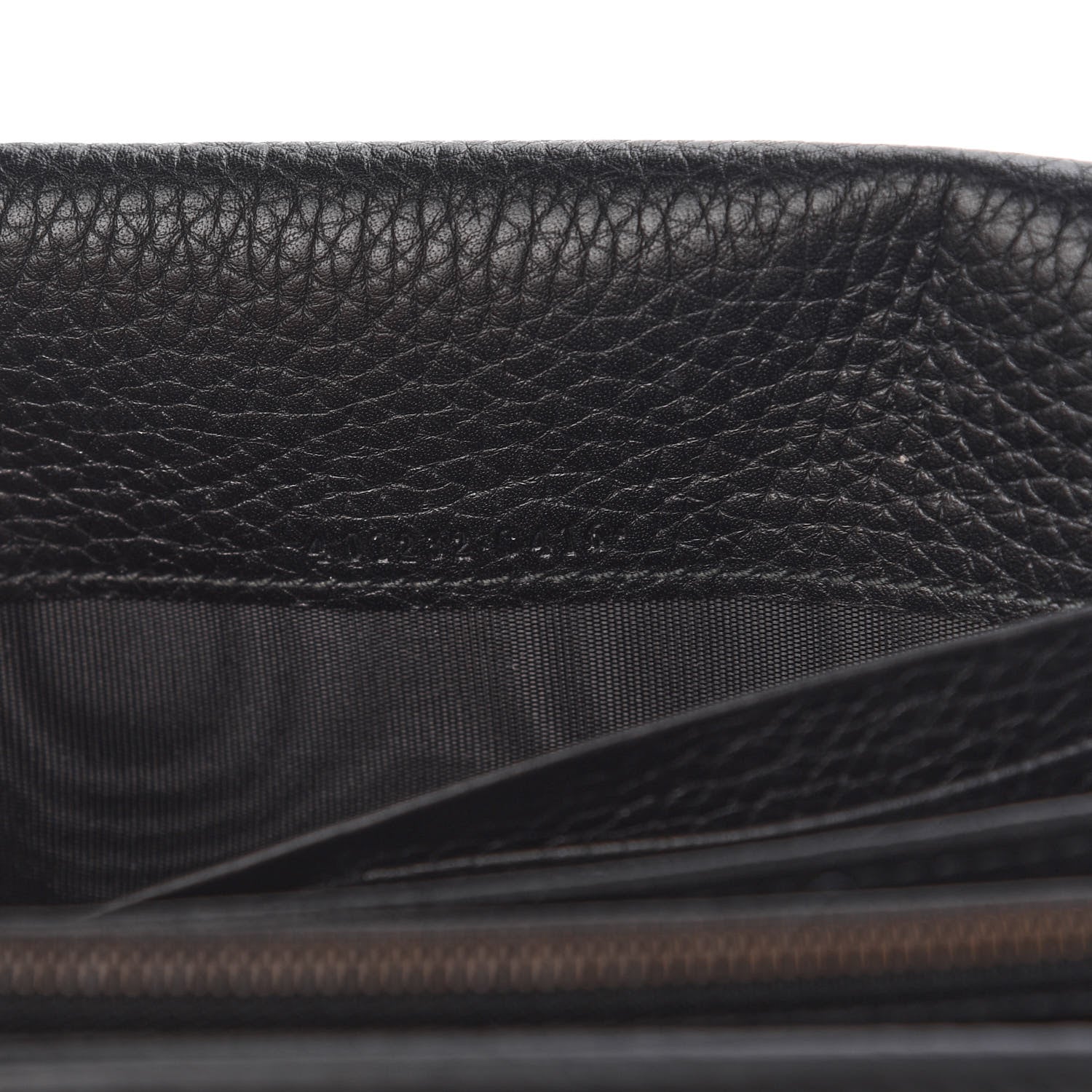 Gucci Calfskin GG Marmont Chain Wallet Black 10 of 14